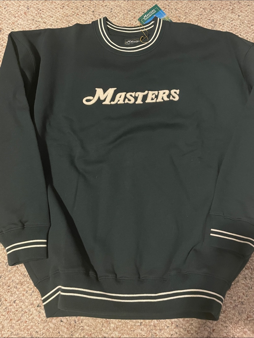 Masters Classic Dark Green Crewneck Sweatshirt